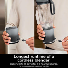 Load image into Gallery viewer, Ninja Blast Max, Portable Blender + Twist &amp; Go, Personal Smoothie, Blend, Ice Crush, 3 Programs, Cordless, 22 oz removable Vessel, Dishwasher Safe, Leakproof, Pink, BC251PK