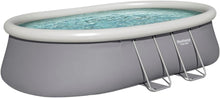 Load image into Gallery viewer, Bestway Piscine autoportante Ovale Fast Set 549 x 366 x 122 cm avec Filtration