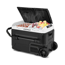 Load image into Gallery viewer, Glacire lectrique Portable Double Zone 40L Rfrigrateur de Voiture 12 V  Compresseur -20鈩兟爚聽20鈩12/24V CC et 100-240V CA Noir -