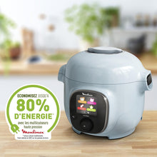 Load image into Gallery viewer, Moulinex Cookeo Mini Smart High Pressure Multicooker, 3L, 2 People, 150 Built-in Recipes, Unattended Cooking, Step-by-Step Guide, Compact, Moulinex App CE880410