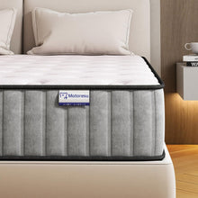 Load image into Gallery viewer, Matoresu Double Mattress 160 x 190 cm Memory Foam Height 25 cm Medium Rigid H3 Ergonomic 7 Zone Cold Foam Comfortable Breathable Fabric Cover