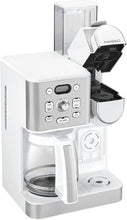 Load image into Gallery viewer, Cuisinart Cafetière, carafe en verre de 12 tasses, cafetière automatique chaude et glacée, machine à café à serveur unique, acier inoxydable noir, SS-16BKS