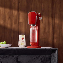 Load image into Gallery viewer, SodaStream ART Sparkling Water and Soda Machine | Pack of 1 Bottle 1 L + 1 Bottle 0.5 L Dishwasher Safe + 1 60L Gas Refill Clip On | Black [Amazon Exclusive]