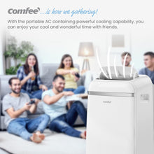 Load image into Gallery viewer, COMFEE' Climatiseur Mobile 9000 BTU/h 2,6kW, 3-EN-1 Refroidisseur Déshumidificateur Ventilateur, Fonction Follow me, Minuterie, Mode nuit, Pour salon et maison de 33㎡/88m³, MPPH-09CRN7, R290
