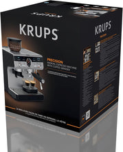 Load image into Gallery viewer, Krups Virtuoso+, Machine expresso, Machine a cafe à pompe, expresso machine a cafe moulu ou dosettes, 15 bars, Inox, Buse vapeur, Espresso et cappuccino, XP444G10