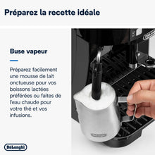 Load image into Gallery viewer, De'Longhi Magnifica S ECAM11.112.B, Automatic Coffee Machine / Espresso Bean to Cup with Milk Nozzle, with 4 One-Touch Recipes, Soft-Touch Control Panel, 1450 W, Black