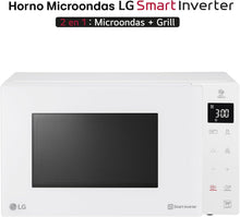 Load image into Gallery viewer, LG - Micro-ondes Grill Smart Inverter blanc