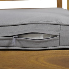 Load image into Gallery viewer, Zepneiy Salon de Jardin, Salon de Jardin 4 Personnes, avec canapé, Table Basse et Coussins, Housse en Tissu déhoussable et Lavable, Noir (Coussins d'assise Inclus)