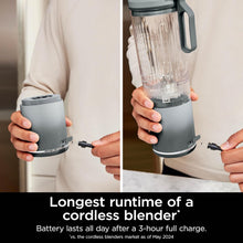 Load image into Gallery viewer, Ninja Blast Max, Portable Blender + Twist &amp; Go, Personal Smoothie, Blend, Ice Crush, 3 Programs, Cordless, 22 oz removable Vessel, Dishwasher Safe, Leakproof, Navy, BC251NV
