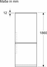 Load image into Gallery viewer, Bosch KGN367LDF- Série 4, Réfrigérateur combiné pose-libre,186 x 60 cm, Inox