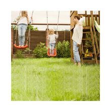 Load image into Gallery viewer, Aire de jeux enfant Montessori - 3 en 1 Balançoire, Toboggan, Cabane en bois modulable
