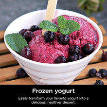 Load image into Gallery viewer, Ninja NC301 CREAMi Ice Cream Maker, for Gelato, Mix-ins, Milkshakes, Sorbet, Smoothie Bowls &amp; More, 7 One-Touch Programs, with (2) Pint Containers &amp; Lids, Compact Size, Perfect for Kids, Silver