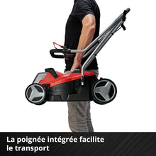 Load image into Gallery viewer, Einhell Tondeuse à gazon sans fil GE-CM 18/33 Li Kit Power X-Change (18V, Largeur de Coupe 33cm, Surface conseillée 200 m²) Livré avec Batterie 4,0 Ah et Chargeur
