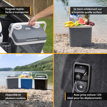 Load image into Gallery viewer, TZS First Austria 32L Portable Electric Cool Box Mini Fridge 12V 230V Car Camping Cooler Box Thermoelectric Cooler Box