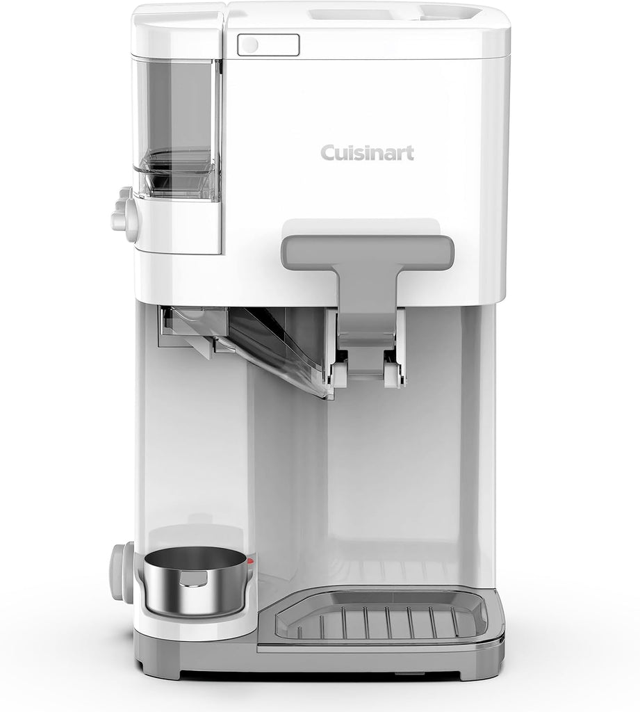 Cuisinart Sorbetière | machine à crème glacée, yaourt glacé, gelato, sorbet, sans produits laitiers | Distributeur de garniture | facile à utiliser | 1.42L fait 6 portions | Prêt en 20mins | ICE48U