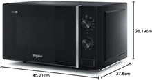Load image into Gallery viewer, Whirlpool MWP 103 B Comptoir Micro-ondes grill 20 L 700 W Noir