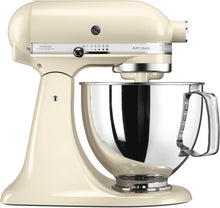 Load image into Gallery viewer, KitchenAid Robot Pâtissier I Artisan I Robot cuisine multifonctions à tête inclinable I Avec 4 accessoires I Bol de 4,8L | Crème