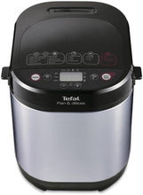 Load image into Gallery viewer, Tefal PF240E38 Bread Maker, Black/Stainless Steel