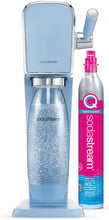 Load image into Gallery viewer, SodaStream ART Sparkling Water and Soda Machine | Pack of 1 Bottle 1 L + 1 Bottle 0.5 L Dishwasher Safe + 1 60L Gas Refill Clip On | Black [Amazon Exclusive]