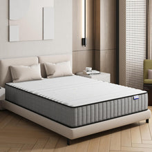 Load image into Gallery viewer, Matoresu Double Mattress 160 x 190 cm Memory Foam Height 25 cm Medium Rigid H3 Ergonomic 7 Zone Cold Foam Comfortable Breathable Fabric Cover
