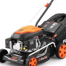 Load image into Gallery viewer, FUXTEC Tondeuse thermique pousse FX-RM4646ECO - Tres bon rapport qualit-prix - Easy Clean 3en1 largeur de coupe 46cm - bac de ramassage 50L
