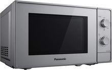 Load image into Gallery viewer, Panasonic NN-E20JWMEPG Microwave Oven with Glass Turntable, 20L, 800W, Defrost, 5 Power Levels, Timer, White