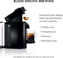 Load image into Gallery viewer, Nespresso Vertuo Plus Coffee and Espresso Maker By De'Longhi, Ink Black