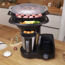 Load image into Gallery viewer, Cecotec Robot de Cuisine Mambo Black. 23 Fonctions, 10 Niveaux de Température, 1700W, 2,5 kg de Pâte, Cruche de 3,3L, 10 Vitesses, Minuterie, Température Réglable de 37 °C à 120 °C