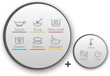 Load image into Gallery viewer, MOULINEX COMPANION XL Multifunctional Robot Cooker Bowl 4.5L 12 Programs Auto Soups Gazpacho Kitchen Robot Mixer Chopper Kneader 1550W HF80CB10