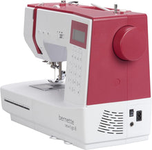 Load image into Gallery viewer, Bernette Sew&amp;GO8 Machine à coudre ordinateur avec 197 programmes de couture, bras libre, écran multifonction, couture, patchwork, matelassage, White