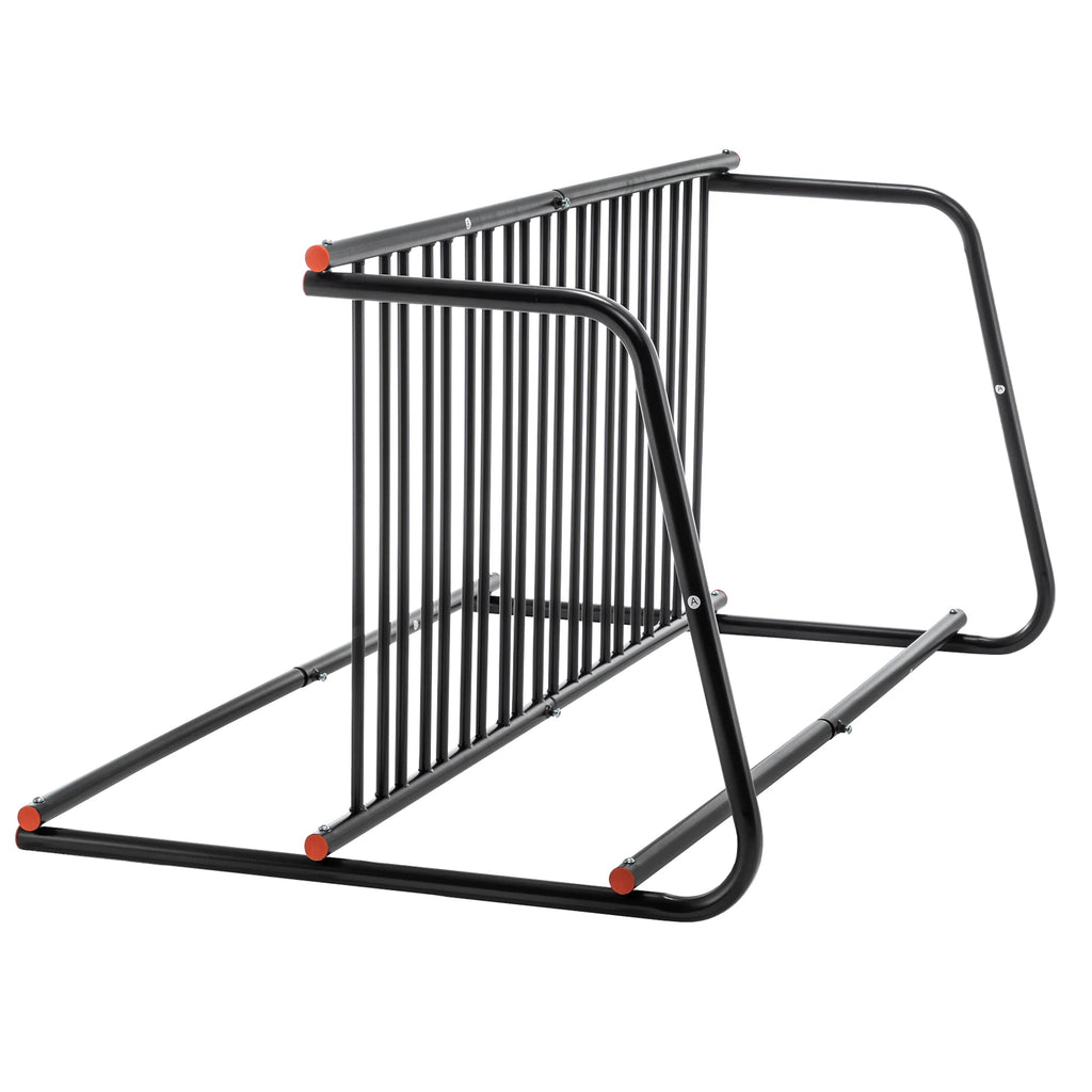 AECOJOY Commercial Floor Bike Rack Stand, 10-Bike Capacity Dual Sided Bicycle Storage Stand Floor Parking Stand
