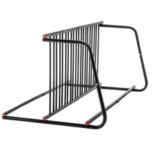 Load image into Gallery viewer, AECOJOY Commercial Floor Bike Rack Stand, 10-Bike Capacity Dual Sided Bicycle Storage Stand Floor Parking Stand
