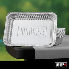 Load image into Gallery viewer, Weber Q1400 Barbecue électrique, surface de cuisson 43 x 32 cm, nomade, grille en fonte émaillée divisée en 2 parties, couvercle et cuve en fonte d'aluminium - Gris foncé (52020053)
