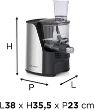 Load image into Gallery viewer, riviera&amp;bar - Machine à Pâtes Automatique en Métal PMP500 - 4 Programmes, Ventilation pour Séchage Rapide, Vis Inox - Tous Types de Pâtes Maison - 39x35,5x23 cm