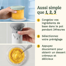 Load image into Gallery viewer, Cuisinart Sorbetière - Fait de la crème glacée, du gelato, du sorbet et du yogourt glacé en 40 minutes - Desserts maison - Facile à utiliser - Acier inoxydable - ICE100BCU