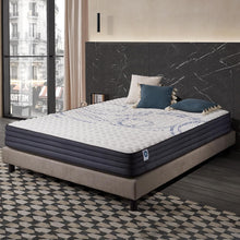 Load image into Gallery viewer, NATURALEX - Matelas PerfectSleep 180x200 - Épais 30 cm - Soutien Mousse à mémoire de Forme - Accueil Blue Latex - Confort Ferme - Respirant - 7 Zones - Réversible - Haute Densité - Fabriqué en Europe