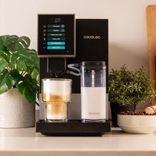 Load image into Gallery viewer, Cecotec Machine à Café Superautomatique Cremmaet Compactccino Black Rose, 19 bars, Réservoir à lait, Système Thermoblock, 5 niveaux de mouture, Réservoir à café 150g