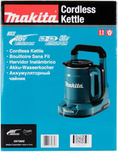 Load image into Gallery viewer, Kettle 36V (2x18V) 800ml (product only) - MAKITA DKT360Z