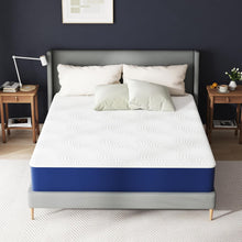 Load image into Gallery viewer, Matoresu Double Mattress 160 x 190 cm Memory Foam Height 25 cm Medium Rigid H3 Ergonomic 7 Zone Cold Foam Comfortable Breathable Fabric Cover