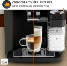 Load image into Gallery viewer, Krups Sensation C50, Machine à café grains, machine expresso, 5 boissons accès direct, Interface tactile, Facile à utiliser, Nettoyage automatique, Buse vapeur Cappuccino, Fabriqué en France EA910810