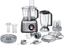 Load image into Gallery viewer, Bosch MultiTalent 8 MC812M844 – Robot de cuisine polyvalent avec plus de 50 fonctions – 1250 W – Grande capacité de 3,9 L – Couleur : Noir