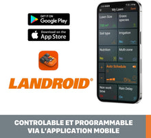 Load image into Gallery viewer, WORX LANDROID Vision WR206E.1, Robot Tondeuse sans Fil périphérique 600 m² Surf.Max 700 m², Installation en 30 Min, Caméra 4K + IA Adaptative, évite Tous Les Obstacles, Coupe des Bordures, Multizone