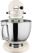 Load image into Gallery viewer, KitchenAid Robot Pâtissier I Artisan I Robot cuisine multifonctions à tête inclinable I Avec 4 accessoires I Bol de 4,8L | Crème