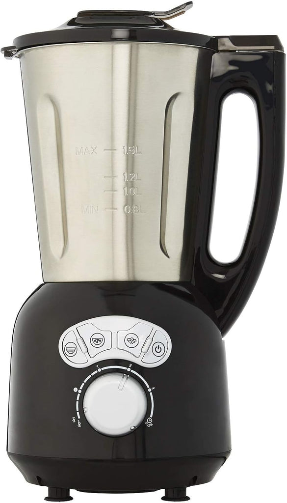Senya SYCP-HB008R Cook & Ice V3 Red Stainless Steel Heated Blender, Soup Blender/Milled Soup, Steaming, Crushed Ice Smoothies, 1, 5L, 1400W, SYCP-HB008R