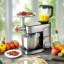 Load image into Gallery viewer, Antara Pro KitchenCook Stainless Steel Mixer with Mincer 5.5 L Grey