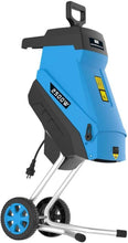 Load image into Gallery viewer, Güde 94372 GH 2501 Hachoir de jardin avec bras de suspension automatique 45 l, Bleu