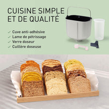 Load image into Gallery viewer, Panasonic SD-YR2550SXE Automatic Bread Maker, Raisin, Nut and Yeast Dispensers, 31 Auto Programs, Dual Temperature Sensor, 13 Hour Digital Timer, LCD Display, Silver