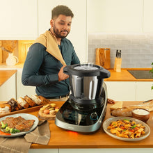 Load image into Gallery viewer, Cecotec Robot de Cuisine Mambo Black. 23 Fonctions, 10 Niveaux de Température, 1700W, 2,5 kg de Pâte, Cruche de 3,3L, 10 Vitesses, Minuterie, Température Réglable de 37 °C à 120 °C