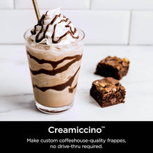 Load image into Gallery viewer, Ninja NC301 CREAMi Ice Cream Maker, for Gelato, Mix-ins, Milkshakes, Sorbet, Smoothie Bowls &amp; More, 7 One-Touch Programs, with (2) Pint Containers &amp; Lids, Compact Size, Perfect for Kids, Silver