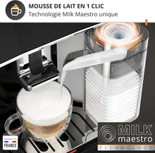 Load image into Gallery viewer, Krups Sensation C50, Machine à café grains, machine expresso, 5 boissons accès direct, Interface tactile, Facile à utiliser, Nettoyage automatique, Buse vapeur Cappuccino, Fabriqué en France EA910810